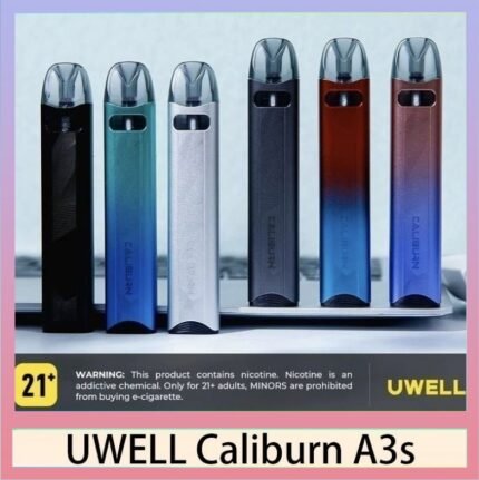 UWELL Caliburn A3S咖哩棒A3S POD電子煙主機官網評價說明書