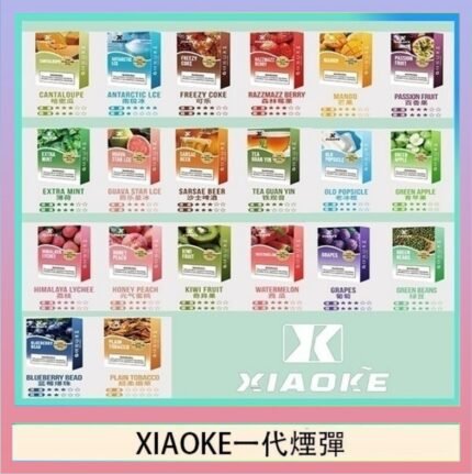 XIAOKE梟客煙彈一代電子菸彈3顆入適配一代主機